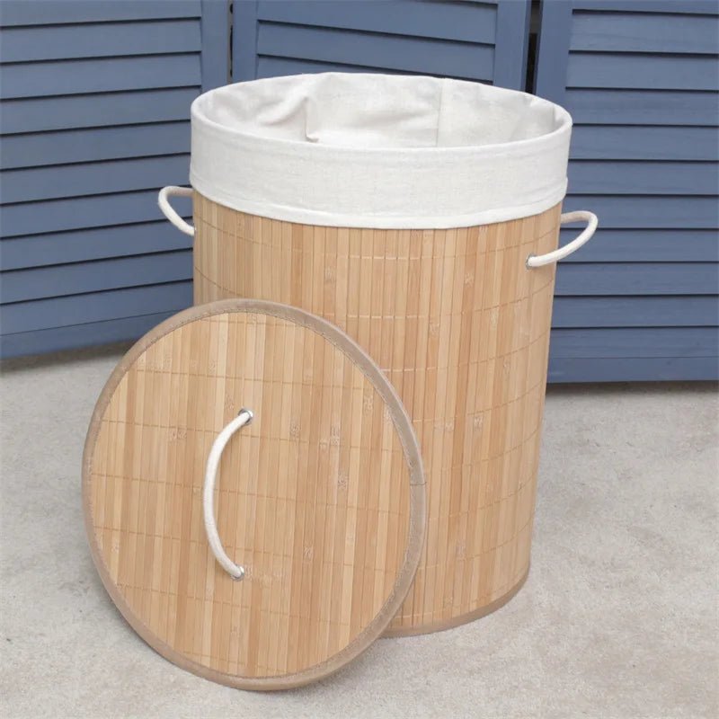 Panier de rangement - BambooLaundryBasket™ - Naturel