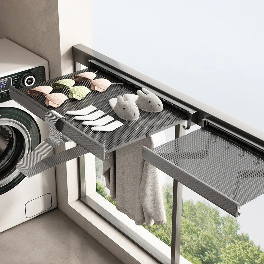 Étagère de Rangement - BathroomStorageShelf™ - Gris