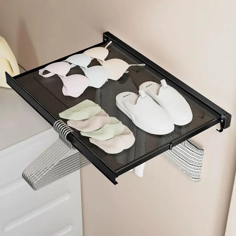 Étagère de Rangement - BathroomStorageShelf™ - Noir