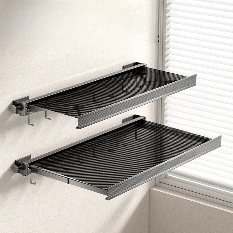 Étagère de Rangement - BathroomStorageShelf™ - Gris