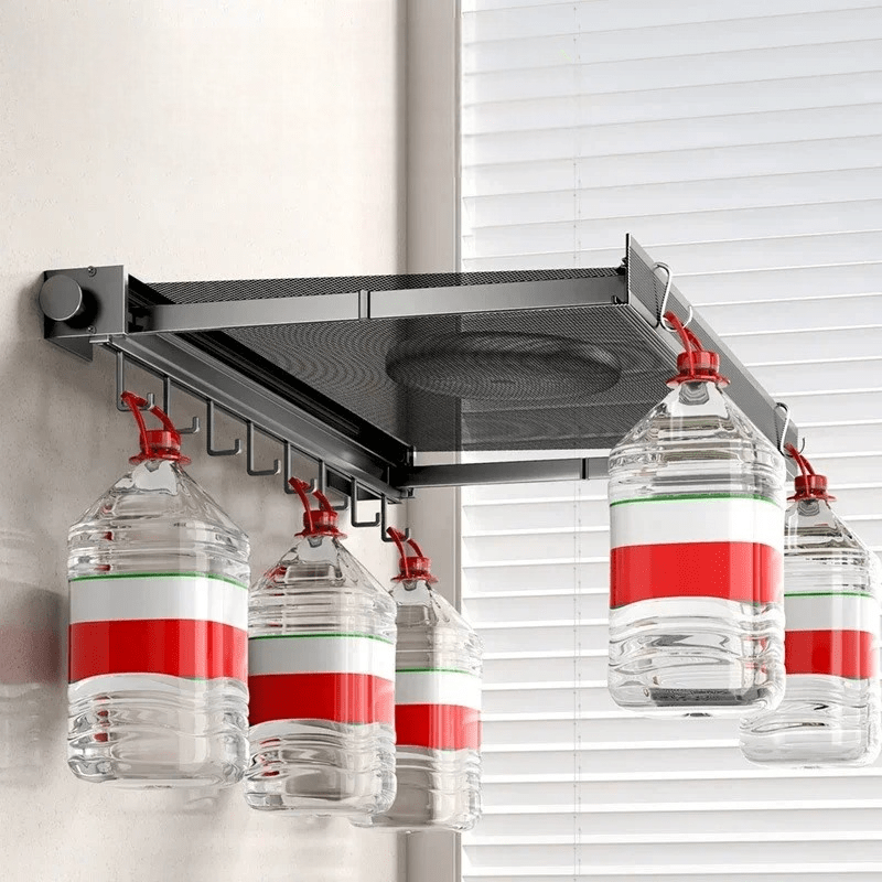 Étagère de Rangement - BathroomStorageShelf™ - Gris