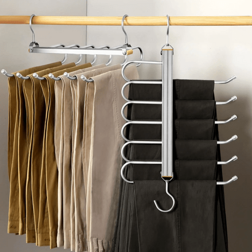 Cintres Pliants - PantsHangers™ - Gris Clair
