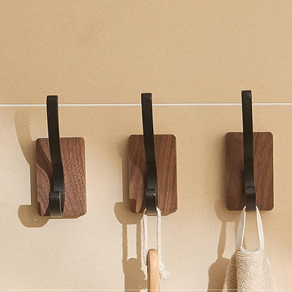 Crochet Mural - WoodHook™ - Double Noir