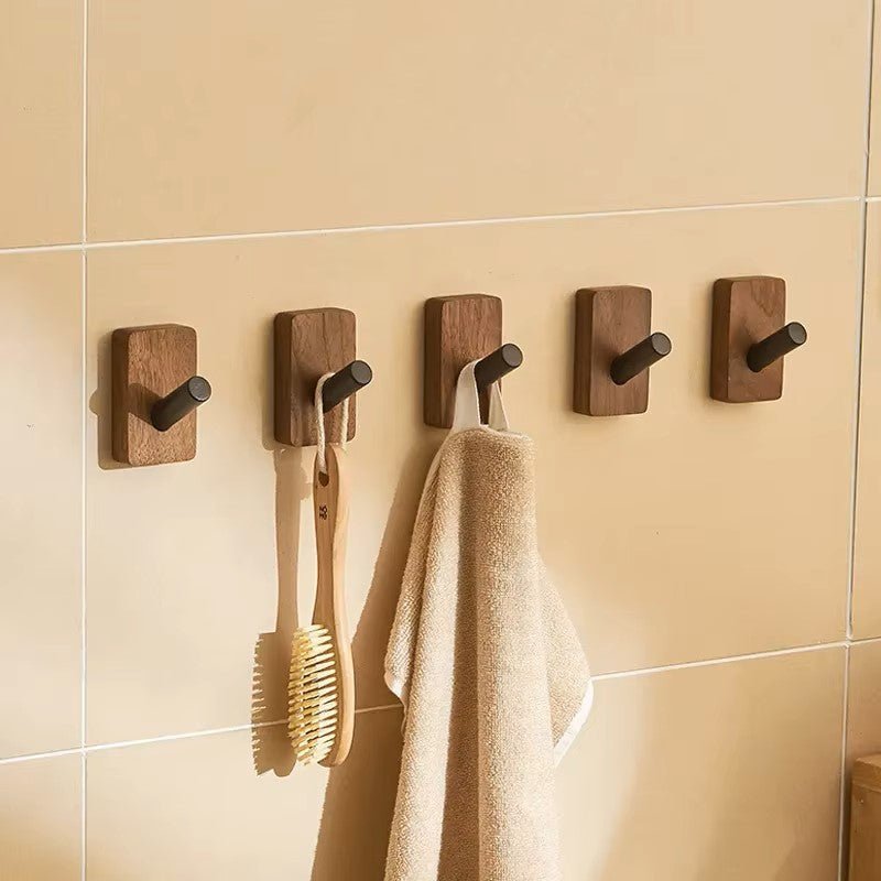 Crochet Mural - WoodHook™ - Rectangle Noir