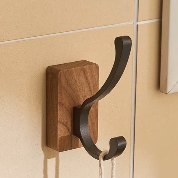 Crochet Mural - WoodHook™ - Double Noir